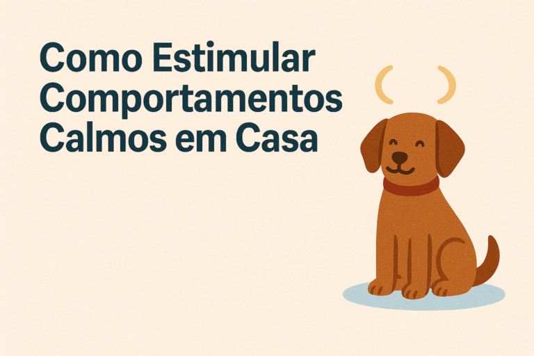 Como Estimular Comportamentos Calmos em Casa