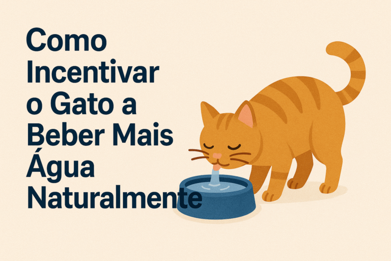 Como Incentivar o Gato a Beber Mais Água Naturalmente