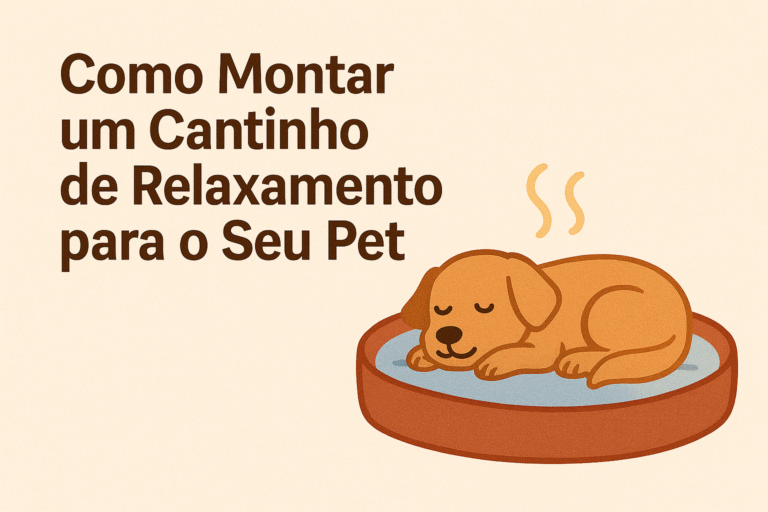 Como Montar um Cantinho de Relaxamento para o Seu Pet
