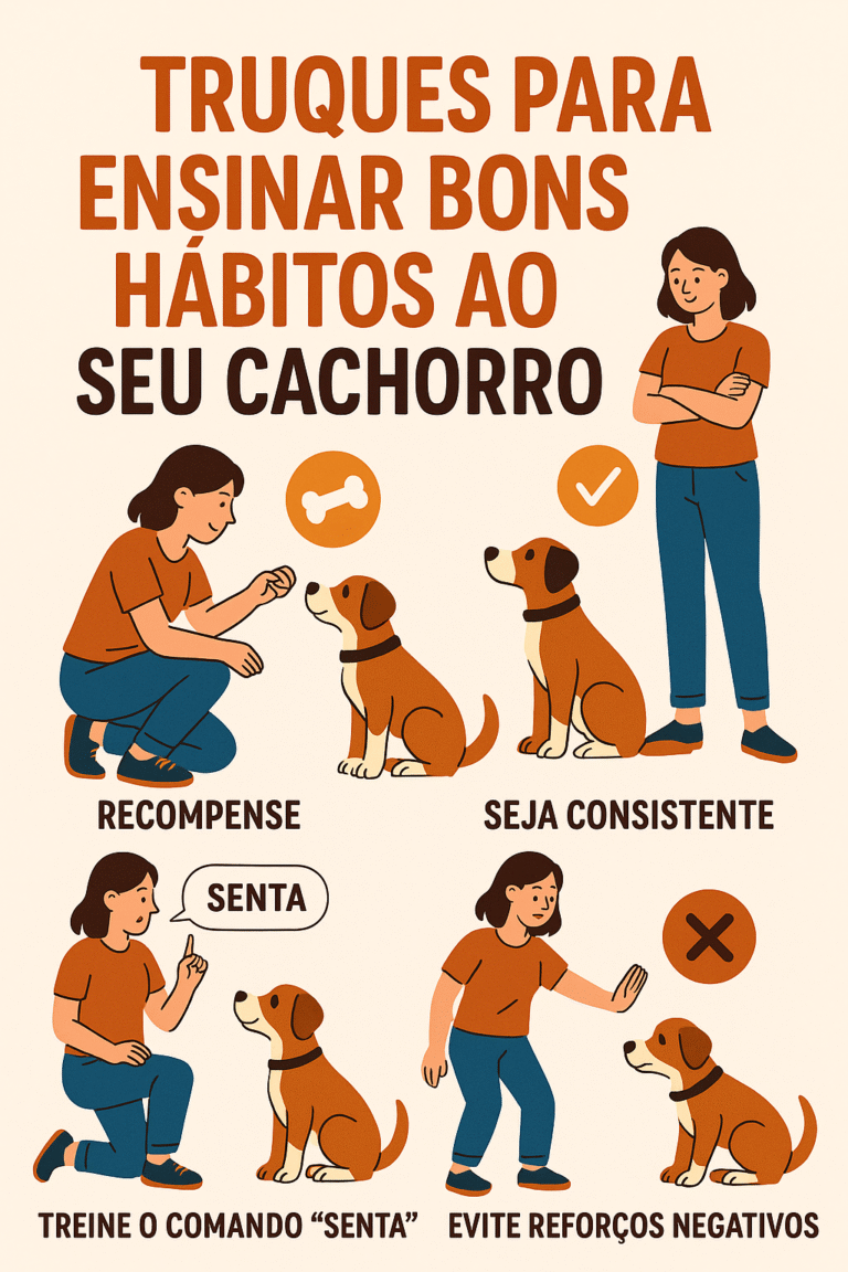 Truques para ensinar bons hábitos ao seu cachorro